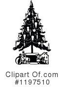 Christmas Tree Clipart #1197510 by Prawny Vintage