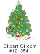 Christmas Tree Clipart #1213541 by Alex Bannykh