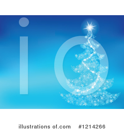 Royalty-Free (RF) Christmas Tree Clipart Illustration by visekart - Stock Sample #1214266