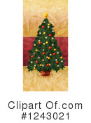 Christmas Tree Clipart #1243021 by lineartestpilot