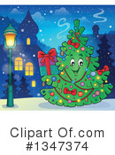 Christmas Tree Clipart #1347374 by visekart