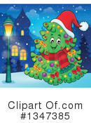 Christmas Tree Clipart #1347385 by visekart