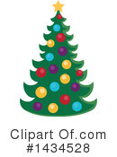 Christmas Tree Clipart #1434528 by visekart