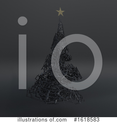 Royalty-Free (RF) Christmas Tree Clipart Illustration by KJ Pargeter - Stock Sample #1618583