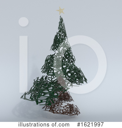 Royalty-Free (RF) Christmas Tree Clipart Illustration by KJ Pargeter - Stock Sample #1621997