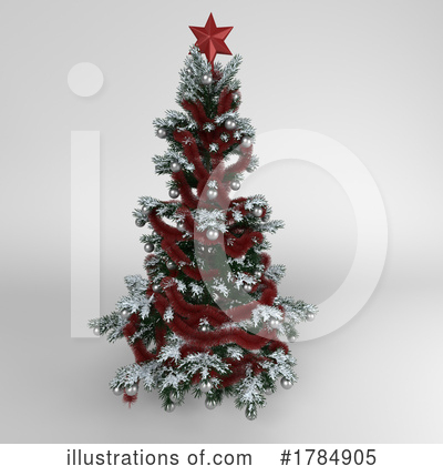 Royalty-Free (RF) Christmas Tree Clipart Illustration by KJ Pargeter - Stock Sample #1784905