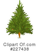 Christmas Tree Clipart #227438 by Pushkin
