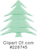 Christmas Tree Clipart #228745 by KJ Pargeter