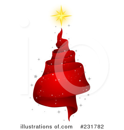 Royalty-Free (RF) Christmas Tree Clipart Illustration by BNP Design Studio - Stock Sample #231782