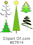 Christmas Tree Clipart #27614 by KJ Pargeter