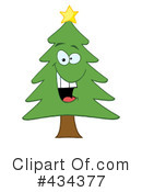 Christmas Tree Clipart #434377 by Hit Toon