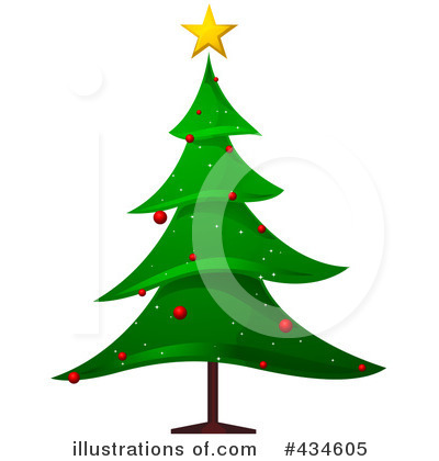 Christmas Tree Clipart #434605 by BNP Design Studio