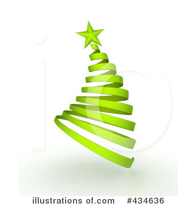 Royalty-Free (RF) Christmas Tree Clipart Illustration by BNP Design Studio - Stock Sample #434636