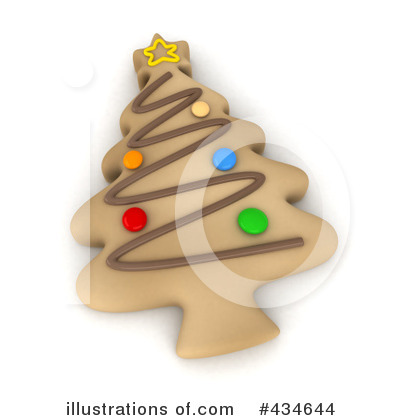 Royalty-Free (RF) Christmas Tree Clipart Illustration by BNP Design Studio - Stock Sample #434644