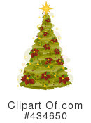 Christmas Tree Clipart #434650 by BNP Design Studio