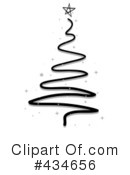 Christmas Tree Clipart #434656 by BNP Design Studio