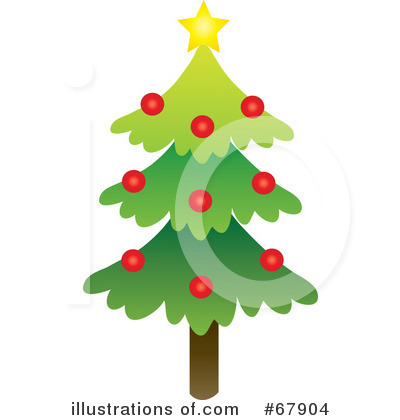 Christmas Tree Clipart #67904 by Rosie Piter