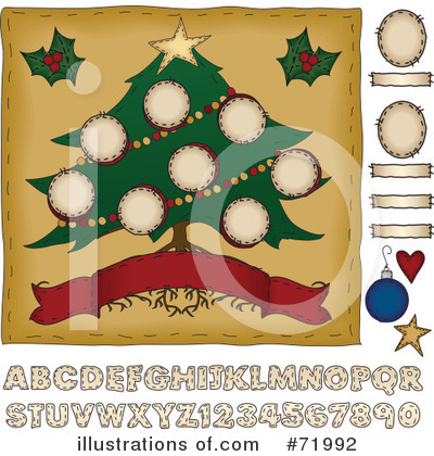Christmas Tree Clipart #71992 by inkgraphics