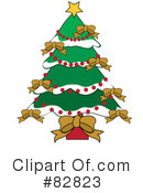 Christmas Tree Clipart #82823 by Pams Clipart