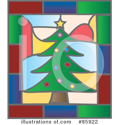 Royalty-Free (RF) Christmas Tree Clipart Illustration by Rasmussen Images - Stock Sample #85922