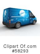 Christmas Van Clipart #58293 by KJ Pargeter