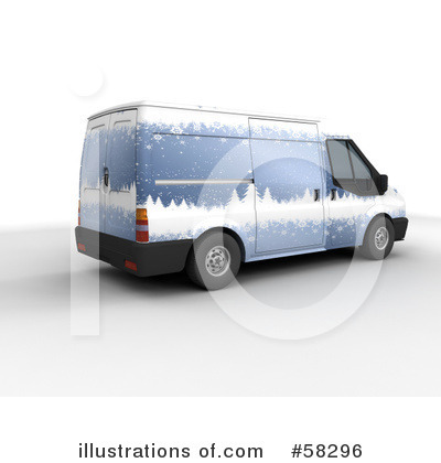 Christmas Van Clipart #58296 by KJ Pargeter