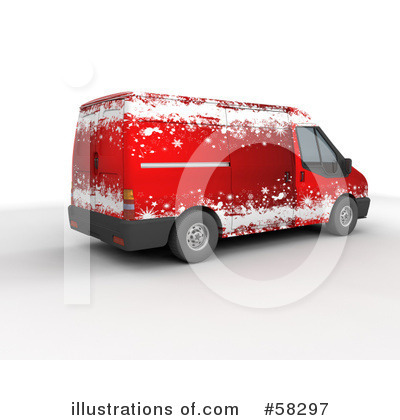 Christmas Van Clipart #58297 by KJ Pargeter