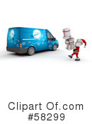 Christmas Van Clipart #58299 by KJ Pargeter