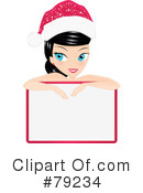 Christmas Woman Clipart #79234 by Melisende Vector