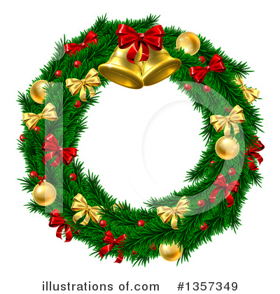 Christmas Ornaments Clipart #1357349 by AtStockIllustration