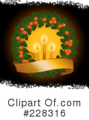Christmas Wreath Clipart #228316 by elaineitalia