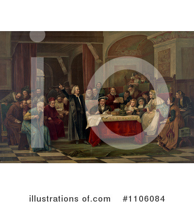 Royalty-Free (RF) Christopher Columbus Clipart Illustration by JVPD - Stock Sample #1106084