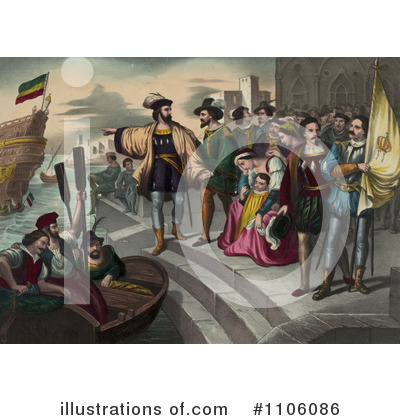 Christopher Columbus Clipart #1106086 by JVPD