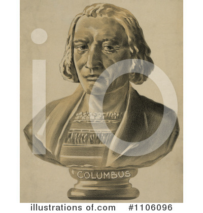 Royalty-Free (RF) Christopher Columbus Clipart Illustration by JVPD - Stock Sample #1106096