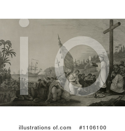Royalty-Free (RF) Christopher Columbus Clipart Illustration by JVPD - Stock Sample #1106100