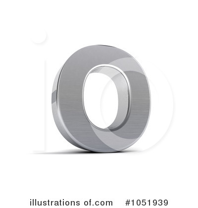 Royalty-Free (RF) Chrome Letter Clipart Illustration by stockillustrations - Stock Sample #1051939
