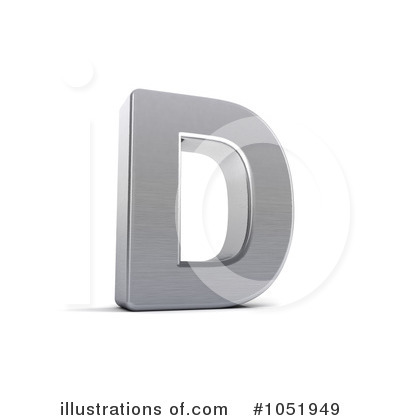 3d Letter Clipart #1051949 by stockillustrations