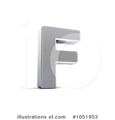 3d Letter Clipart #1051953 by stockillustrations