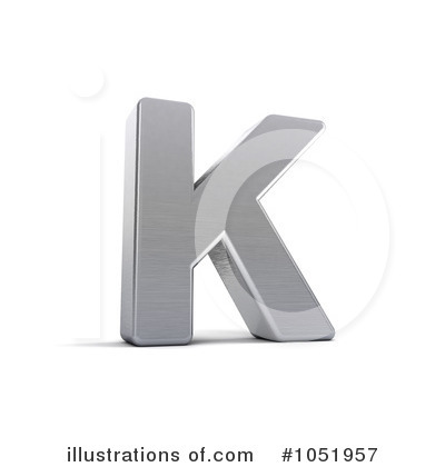 3d Letter Clipart #1051957 by stockillustrations