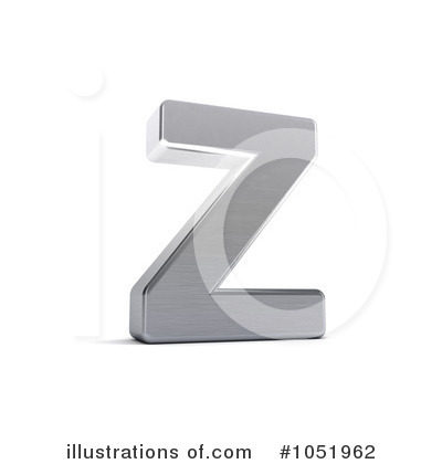 Chrome Letter Clipart #1051962 by stockillustrations