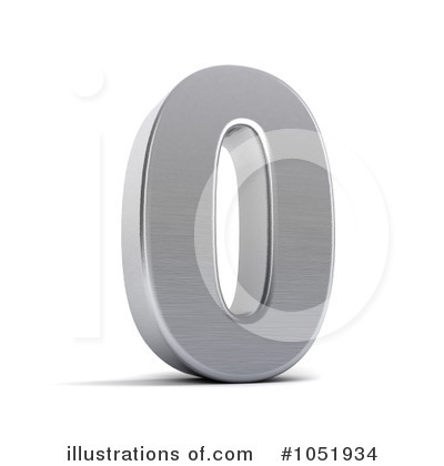 Royalty-Free (RF) Chrome Number Clipart Illustration by stockillustrations - Stock Sample #1051934
