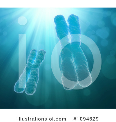 Royalty-Free (RF) Chromosome Clipart Illustration by Mopic - Stock Sample #1094629
