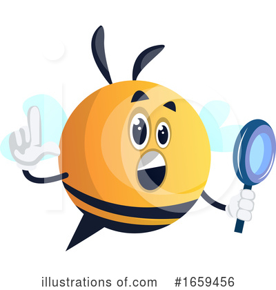 Royalty-Free (RF) Chubby Bee Clipart Illustration by Morphart Creations - Stock Sample #1659456