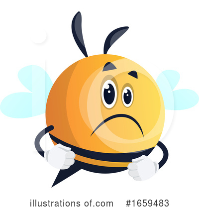 Chubby Bee Clipart #1659483 by Morphart Creations