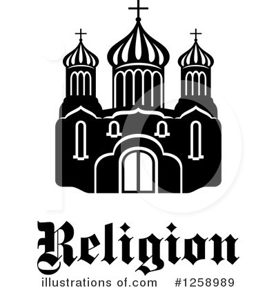 Royalty-Free (RF) Church Clipart Illustration by Vector Tradition SM - Stock Sample #1258989