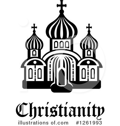 Royalty-Free (RF) Church Clipart Illustration by Vector Tradition SM - Stock Sample #1261993