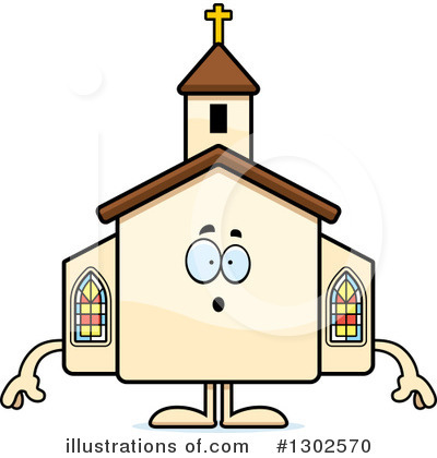 Royalty-Free (RF) Church Clipart Illustration by Cory Thoman - Stock Sample #1302570