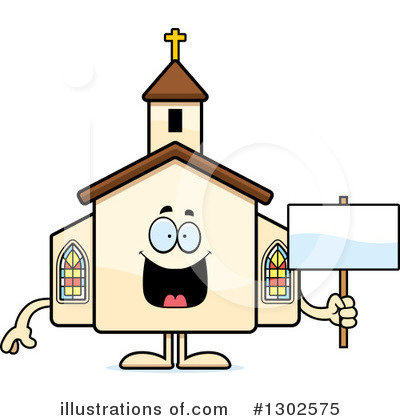 Royalty-Free (RF) Church Clipart Illustration by Cory Thoman - Stock Sample #1302575