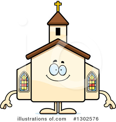 Royalty-Free (RF) Church Clipart Illustration by Cory Thoman - Stock Sample #1302576