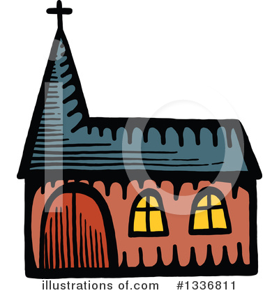 Royalty-Free (RF) Church Clipart Illustration by Prawny - Stock Sample #1336811